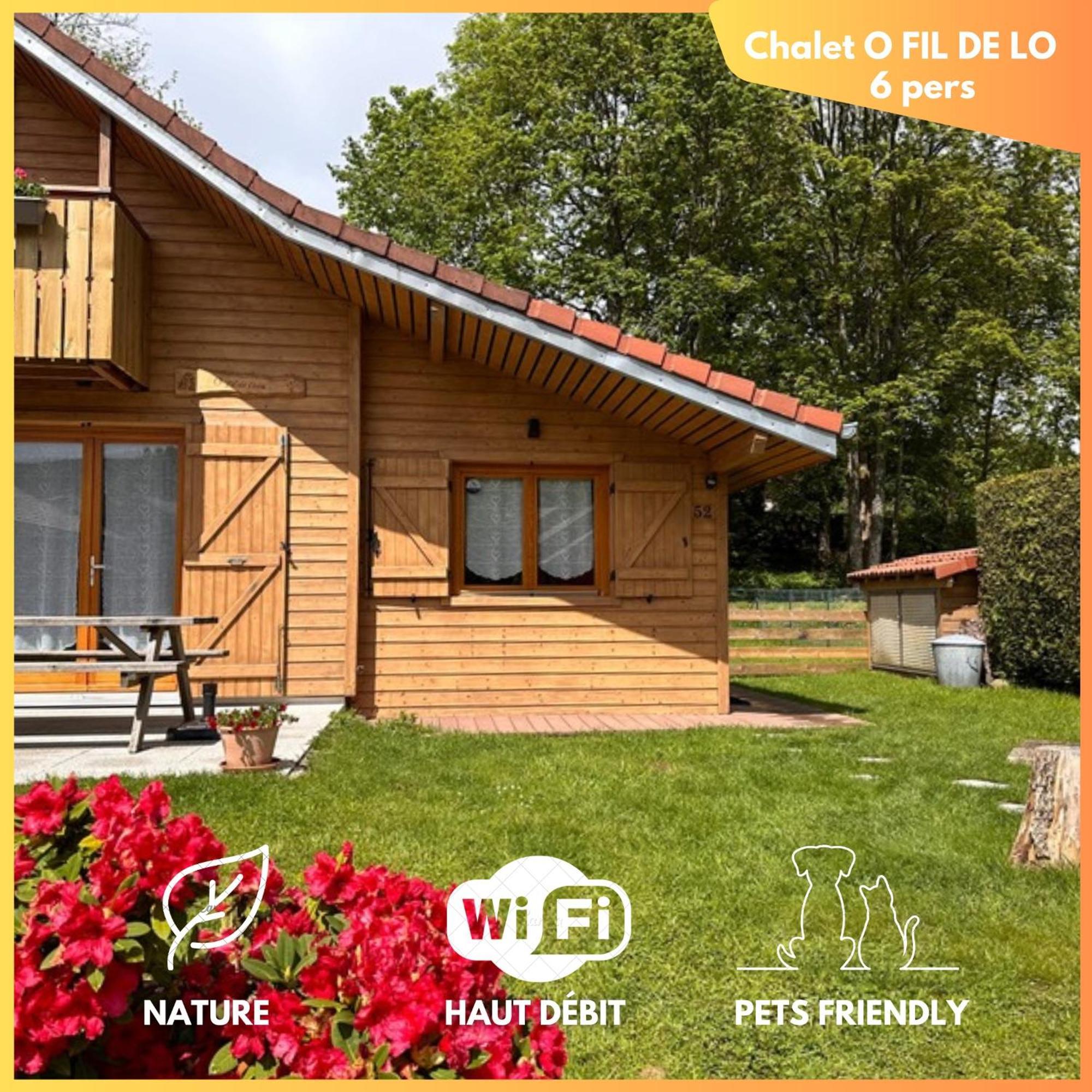 Chalet O Fil De Lo - Wifi, Bbq, Parking Xonrupt-Longemer Kültér fotó
